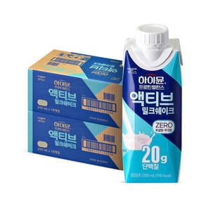 일동후디스 하이뮨 프로틴 밸런스 액티브 밀크쉐이크 제로 250ml