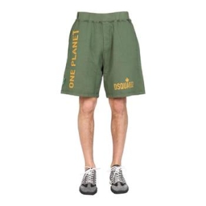디스퀘어드 ONE LIFE ONE PLANET BERMUDA SHORTS S78MU0032 S25538630