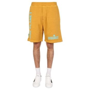 디스퀘어드 ONE LIFE ONE PLANET BERMUDA SHORTS S78MU0034 S25535161