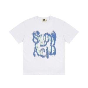 슬로우애시드 SLOW ACID 스트로크 반팔 티셔츠 화이트 211300