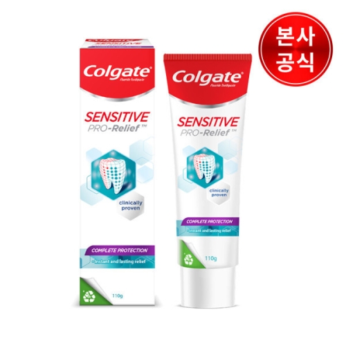 콜게이트  센서티브 프로릴리프 치약 컴플리트 프로텍션 110g