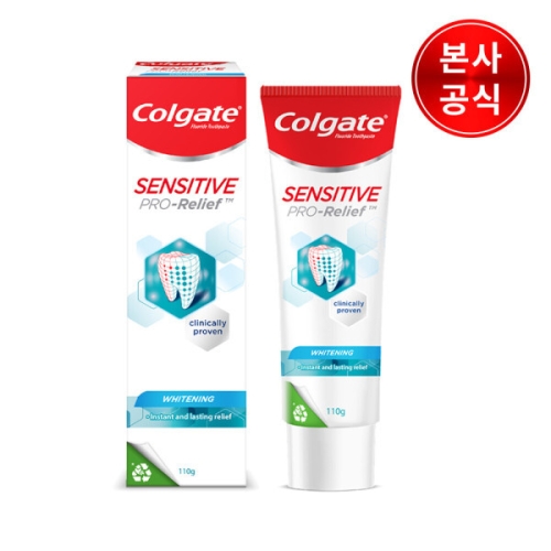 콜게이트  센서티브 프로릴리프 치약 화이트 110g