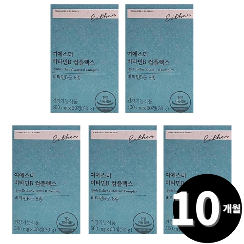 여에스더 비타민B 컴플렉스 60정