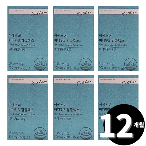 여에스더 비타민B 컴플렉스 60정