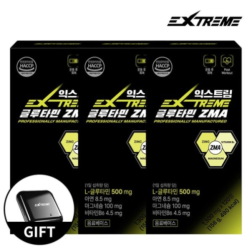 익스트림 L글루타민 ZMA 120정