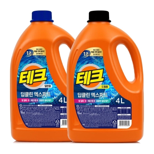 테크 딥클린 엑스퍼트 일반용 4L