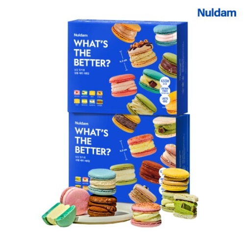 널담은뚱카롱 8구 사랑세트