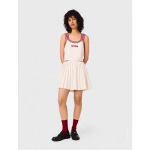 마쥬 짧은 플리츠 니트 스커트 Wei MFPJU01495