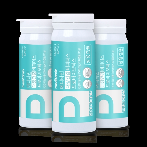 메디타민 대장건강 비피더스 프로바이오틱스 500mg 30캡슐