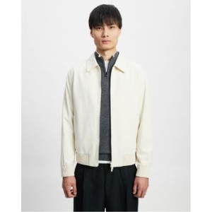 보스 슬림 핏 재킷, 방수 성능의 스트레치 원단 오픈 화이트 138006011