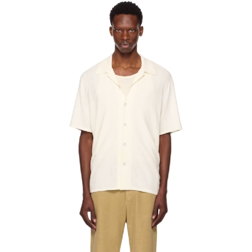 랙앤본 오프 화이트 에이버리 주마 니트 셔츠 252055M192007