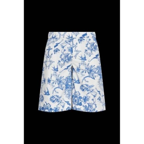 알렉산더맥퀸 그래픽 프린트 버뮤다 반바지 838668QOABL 9256 T