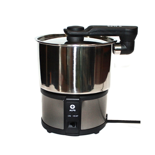 홍진테크 알프스 여행용 휴대용 전기쿠커 TC-350A 분리형쿠커 캠핑 전기냄비 스테인레스