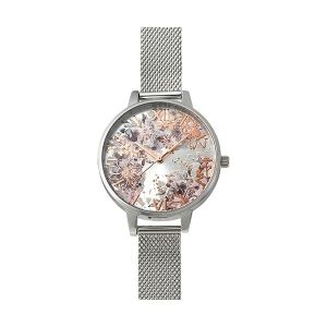 올리비아버튼 OB16VM46 ABSTRACT FLORALS 34mm 메탈밴드