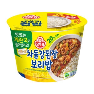 오뚜기  컵밥 차돌강된장보리밥 315g(+계란국)