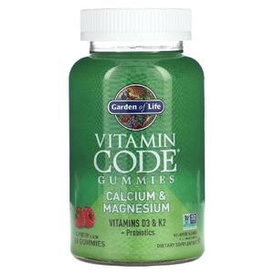 가든오브라이프 Vitamin Code 칼슘 & 마그네슘 60구미