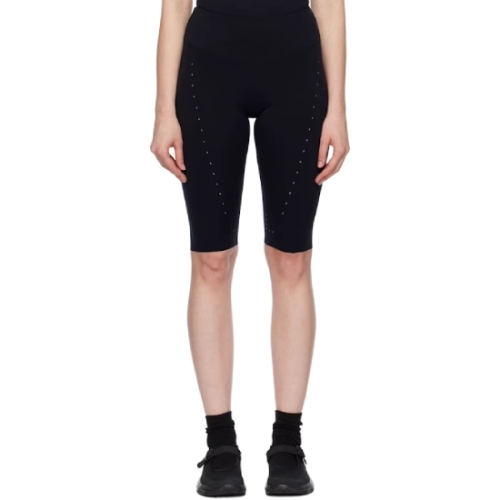 로아  여성 블랙 컴프레션 바이커 스포츠 쇼츠 251204F541003