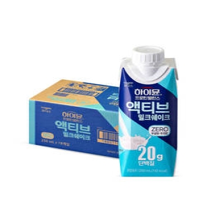 일동후디스 하이뮨 프로틴 밸런스 액티브 밀크쉐이크 제로 250ml