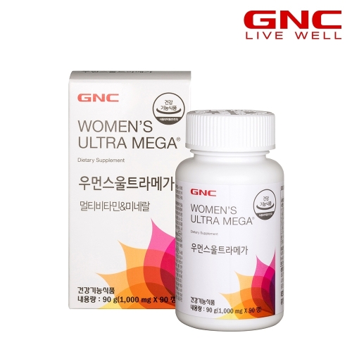 GNC 우먼스 울트라 메가 원 데일리 멀티 180정 (해외배송)