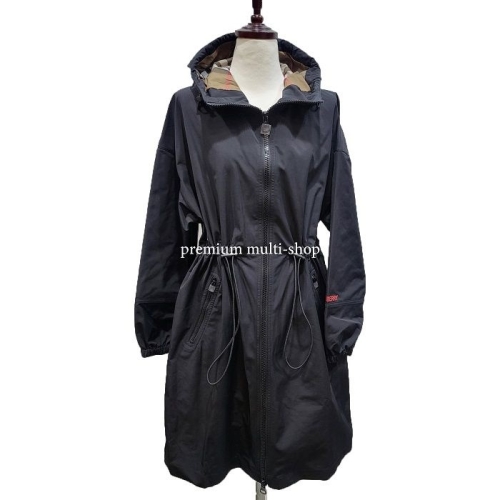 버버리 여성 뉴 BIRLEY 소매로고 코튼 롱자켓 81040931