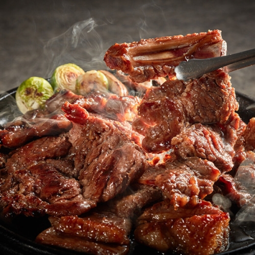 쌍교프라임  쌍교숯불갈비 담양 한돈 숯불 양념 돼지갈비 1kg