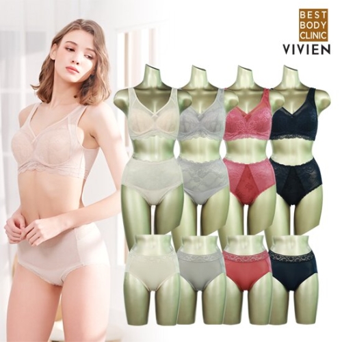 비비안 BBC 보정 브라렛 팬티세트 12종