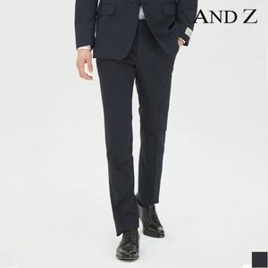 ANDZ 슬림 멜란지네이비 싱글 데일리 정장팬츠 BZB1SP1201MNV