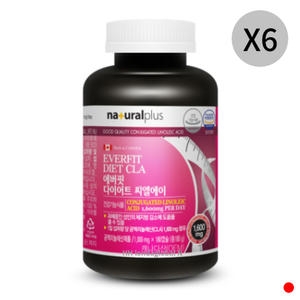 네츄럴플러스 에버핏 다이어트 씨엘에이 CLA 180캡슐