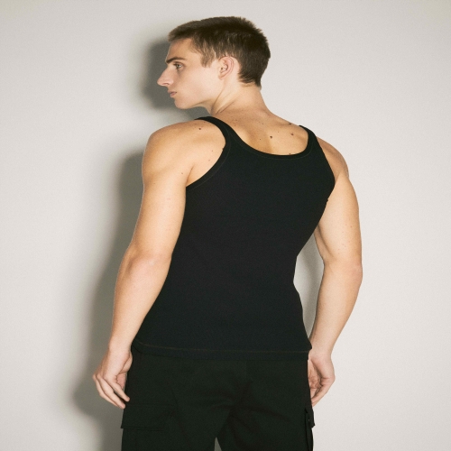 돌체앤가바나 로고 엠브로이드 탱크 탑 G8PA8Z G7N4G N0000 B0111415677