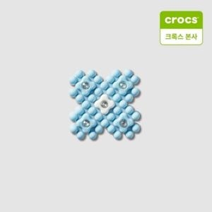 비즈 블루 플라워 지비츠 10015414