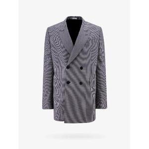 알렉산더맥퀸 울 blazer with pied de poule motif 758359QVU53 JP9