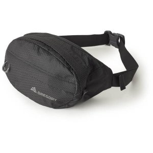 그레고리 GREGORY 나노 웨스트 팩 NANO WAISTPACK 1268610413 오브시던 블랙 아웃도어 웨이스트 파우치