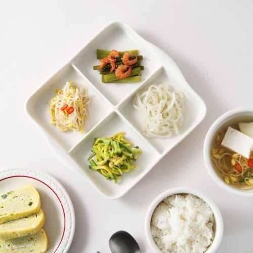 시라쿠스 쉐난고 카디날 사각 4칸 나눔접시