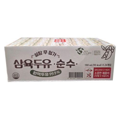 삼육식품 삼육두유 순수 190ml