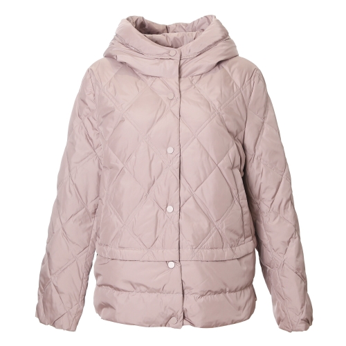 요하넥스 체스판누빔후드패딩 Z4D1U101