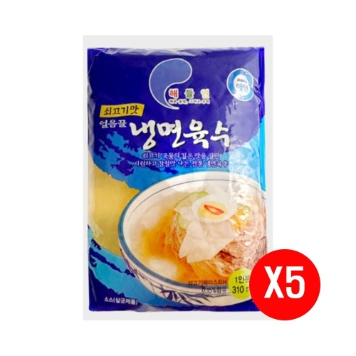 해인 얼음골 쇠고기 냉면육수 310ml