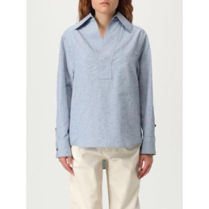 보테가베네타 WOMEN 셔츠/블라우스 GNAWED BLUE 819968 V5CW0 6423369