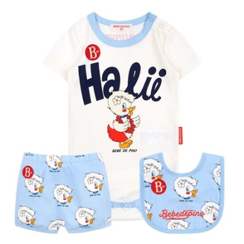 베베드피노 올오버할리베이비바디수트세트_BP52SE188