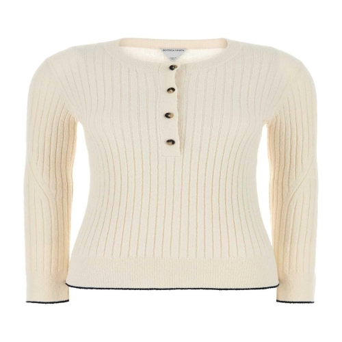 보테가베네타 여성 스웨터 831455V5M40 9000 화이트 /2