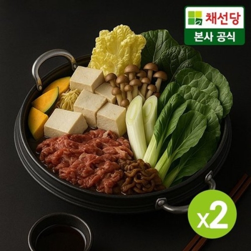 채선당  관서식 정통 스키야끼 1.15kg