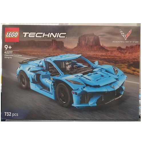 레고  Chevrolet Corvette Stingray Blue (42217)