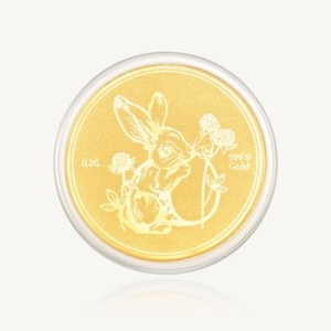 수앤진골드  토끼 코인 골드바 0.2g