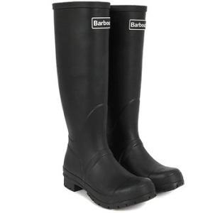 바버  여성 애비 톨 웰링턴 레인부츠 LRF0083BK11