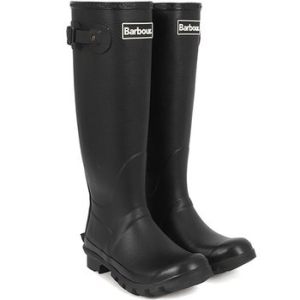 바버  여성 비드 톨 웰링턴 레인부츠 LRF0043BK11