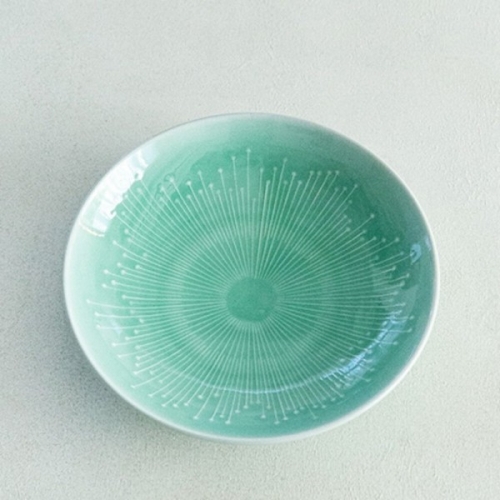 이진 비취연 오목접시 2호 24.5cm
