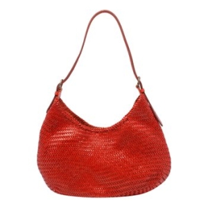 드래곤디퓨전 DRAGON DIFFUSION 라프리마 여성 숄더 가방 Luna Mezza 백 8021POPPYRED 레드 /8