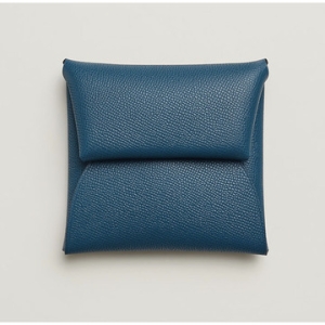 에르메스 A/S가능 Bastia 바스티아 퍼스 남여공용 카드지갑 블루 H078310CK