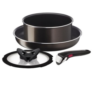 테팔  매직핸즈 엑스엘포스 트라이미 4종 (팬24+냄비18+손잡이+유리뚜껑18)