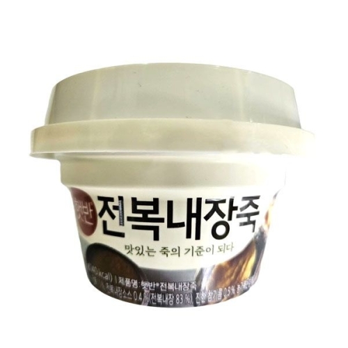 CJ제일제당  햇반 전복내장죽 267g