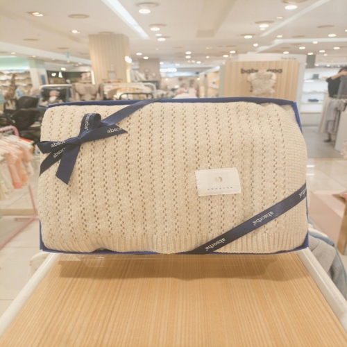 압소바 BE 출산선물 브이 니트 블랭킷 A2C309021